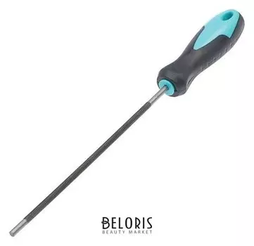 Напильник Tundra, для заточки цепей пил, круглый, 200 мм, D=5.5мм, №3, 2К рукоятка