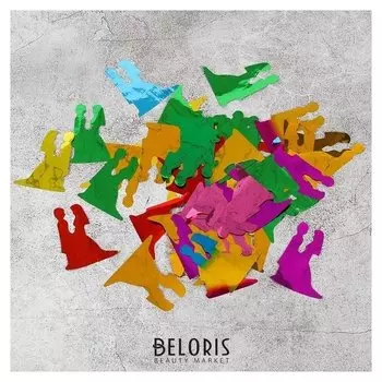 Наполнитель для шара "Конфетти молодожены" 3,5 см, фольга, 500г