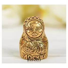 Напёрсток сувенирный «Москва», золото