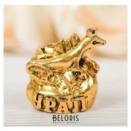 Напёрсток сувенирный «Урал», золото