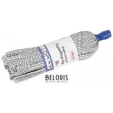 Насадка моп ленточная для швабры, крепление еврорезьба, хлопок / полиэстер / резина, 33 см, Vileda "Антибак"