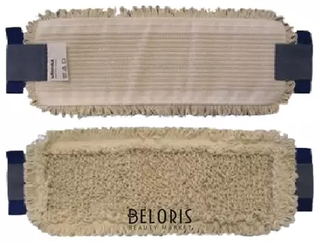 Насадка МОП плоская для швабры / держателя 40 см, уши (тип УВ), хлопок / полиэстер, VILEDA "УльтраСпидКонтракт"