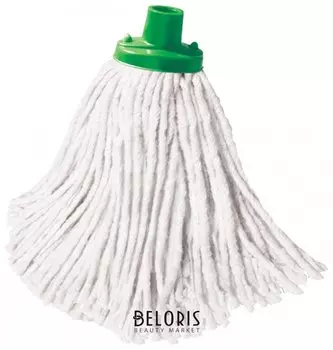 Насадка МОП веревочная для швабры, крепление еврорезьба, хлопок, ворс 28 см, 250 г, YORK "XXL"