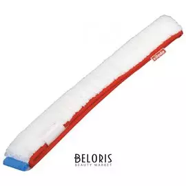 Насадка-шубка для мытья окон VILEDA "Эволюшн", микрофибра, ширина 35 см (к щетке 602099)