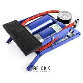 Насос ножной с манометром, 2 цилиндра