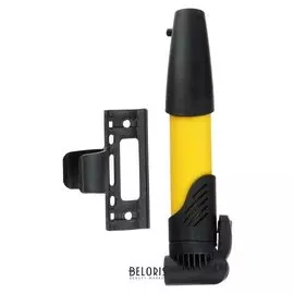 Насос ручной телескопический, высокопрочный пластик, крепление на раму, автониппель