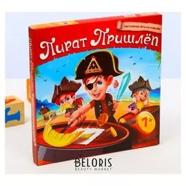 Настольная быстрая игра «Пират Пришлёп»