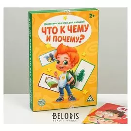 Настольная дидактическая игра Что к чему и почему?