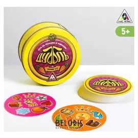 Настольная игра «Дуббль. версия 2.0» на реакцию и внимание, 5+