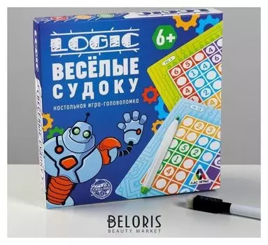 Настольная игра-головоломка «Весёлые судоку»