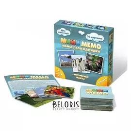 Настольная игра Ми-Ми-Мемо Птицы 30 карточек