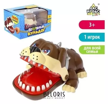 Настольная игра на реакцию и ловкость «Безумный бульдог»