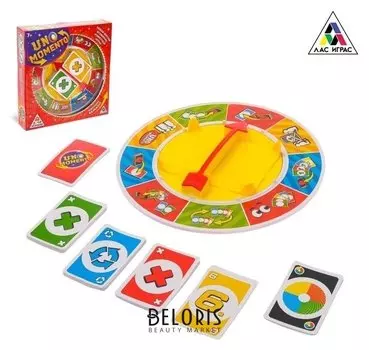 Настольная игра на везение и логику UNO Momento