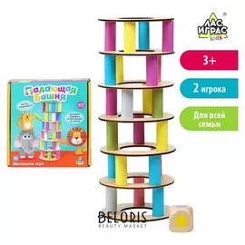 Настольная игра «Падающая башня», баланс, дерево