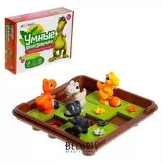 Настольная игра "Умные динозаврики"