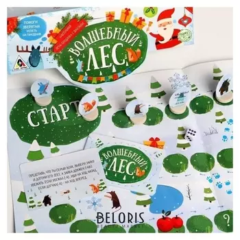 Настольная игра «Волшебный лес», бродилка