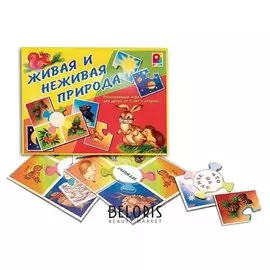 Настольная игра Живая и неживая природа