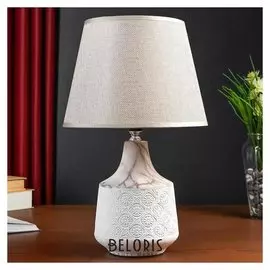 Настольная лампа 32159/1 E14 40вт серый 22х22х37 см