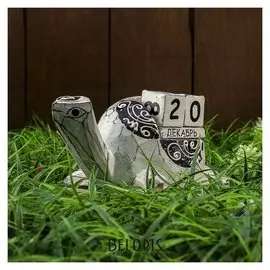 Настольный календарь "Черепашка" 16х9х7 см