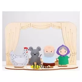 Настольный театр «Курочка ряба», полный набор