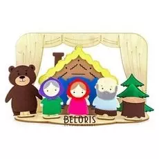 Настольный театр Маша и медведь