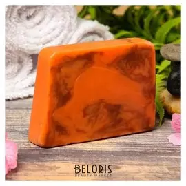 Натуральное мыло для бани и сауны "Мандарин-гвоздика" 100гр