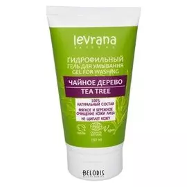 Натуральный гидрофильный гель для умывания Чайное дерево