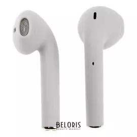 Наушники беспроводные I12, вкладыши, сенсорное управление, Bluetooth 5.0, матовые, серые
