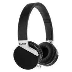 Наушники Blast Bah-817 BT, беспроводные, полноразмерные, микрофон, BT V5.0, 300 мач, черные