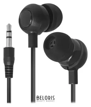 Наушники Defender Basic 618, вакуумные, 95 дБ, 32 Ом, 3.5 мм, 1.1 м, черные