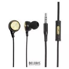 Наушники Luazon W-13, вакуумные, микрофон, черные