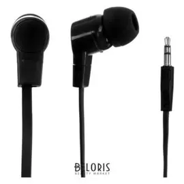 Наушники Oxion Epo300, вакуумные, 102 дБ, 32 Ом, 3.5 мм, 1.2 м, черные