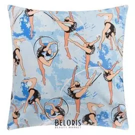 Наволочка экономь и Я "Гимнастки" 70*70 см, бязь 120 гр/м2, 100% хл