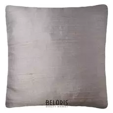 Наволочка декоративная 40х40 см, однотонный св. коричневый, 100% п/э