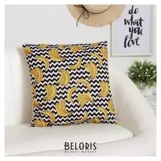 Наволочка декоративная этель «Бананы», размер 40х40 см