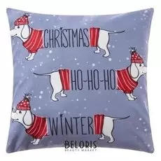 Наволочка декоративная этель "Ho-ho-ho" 40 х 40 см, 100% п/э