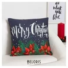 Наволочка декоративная «Этель» Christmas, размер 40х40 см