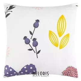 Наволочка декоративная "Этель" Flower Garden 40 х 40 см, 100% хлопок