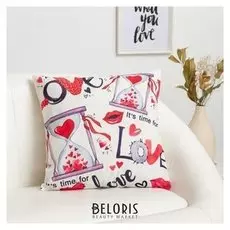 Наволочка декоративная «Этель» Love, размер 40х40 см