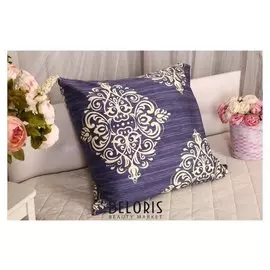 Наволочка «Византия», размер 70х70 см, цвет бежевый, сатин