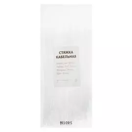 Нейлоновый хомут 3,6х150 белый, 100 шт.