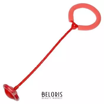 Нейроскакалка 62 х 16 х 10 см, световая, цвет красный