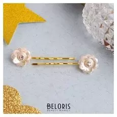 Невидимка для волос "Нежное сияние" лютик