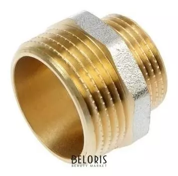 Ниппель переходной "Ctm", 1" х 3/4" наружная резьба, латунь