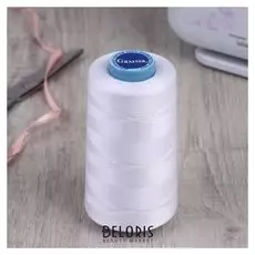 Нитки 50/2, 4572 м, цвет белый