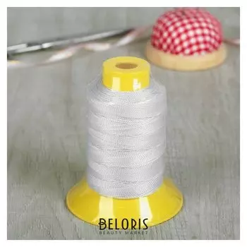 Нитки обувные, 1000d/3, 183 м, цвет белый