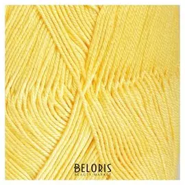 Нитки вязальные "Лотос" 250м/100гр 100% мерсеризованный хлопок цвет 0302