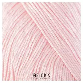 Нитки вязальные "Лотос" 250м/100гр 100% мерсеризованный хлопок цвет 1002