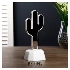 Ночник "Кактус" LED батарейки 3хааа 17,5х4,5х16 см
