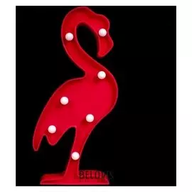 Ночник пластик от батареек 2АА "Фламинго" 29,8х12х2,8 см